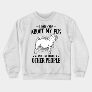 Pug Crewneck Sweatshirt